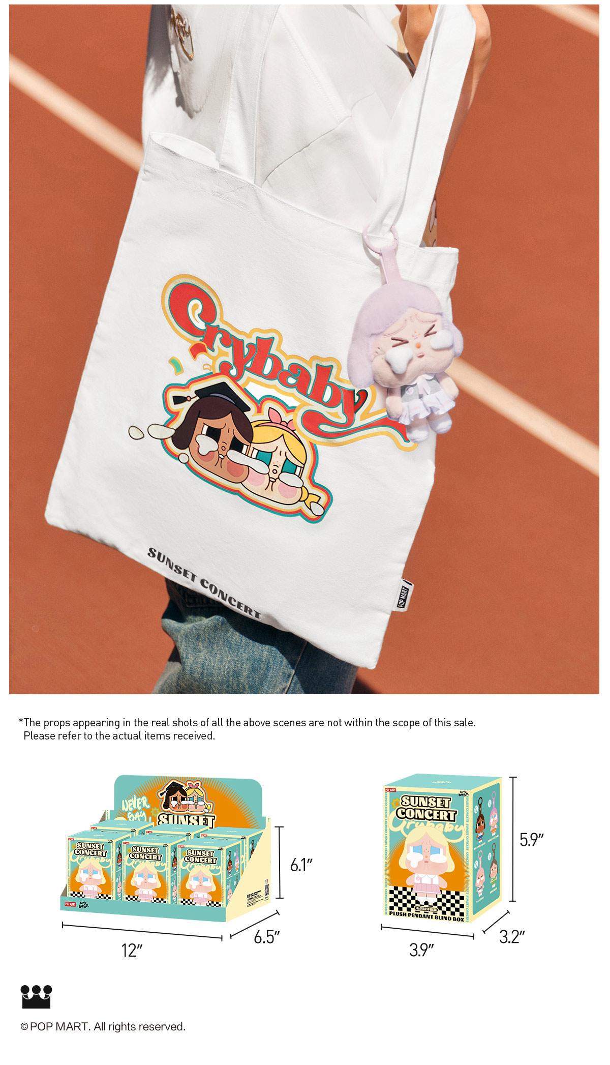 POP MART CRYBABY Sunset Concert Series-Plush Pendant Blind Box POP MART CRYBABY Sunset Concert Series-Plush Pendant Blind Box