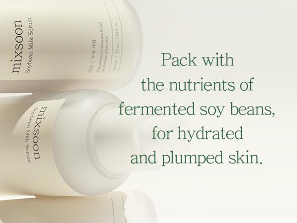 [mixsoon Official Shop] Ultra Moisturizing Skincare Set | Milky & Rich Hydration for Dry SkinㅣSoybean Milk Serum + Soybean Milk Pad 10EA