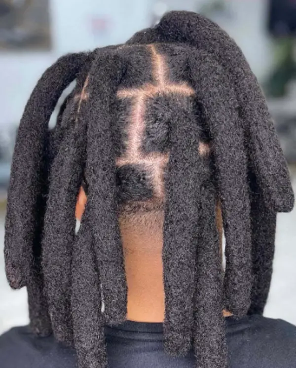 Wick Dreadlock Extensions, wick loc extensions, 100% human hair (1 dreadlock)