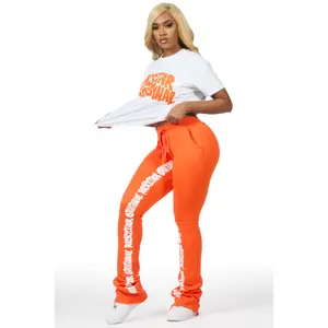 Monique White/Orange T-Shirt Trackset