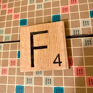 Jumbo Scrabble Tile Coaster