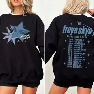 Freya Skye Silent Treatment Stars Align Tour 2026 Hoodie, Sweatshirt, T-Shirt, Pop Concert Graphic Merch, Trendy Unisex Fan Apparel, Gift for Music Lovers GFNFR
