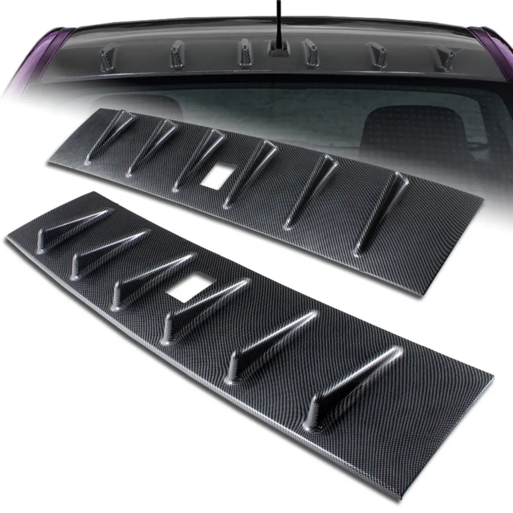 Shark Fin Style Rear Roof Spoiler Wing Compatible with 2008 - 2016 Mitsubishi Lancer EVO 10 ( Do Not Fit EVO With 2Humps On The Top Model )