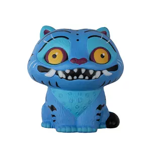 1PC Netflix Officially Licensed K-POP Demon Hunters Derpy Tiger Sussie Squishy Toy Soft Stress Relief Squeeze Ball Cute Fidget Toy Portable For KPOP Lovers Adults Perfect Holiday Birthday Gift