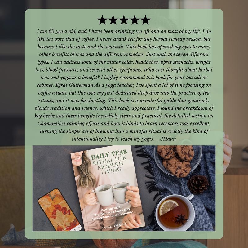 DAILY TEAS RITUAL FOR MODERN LIVING