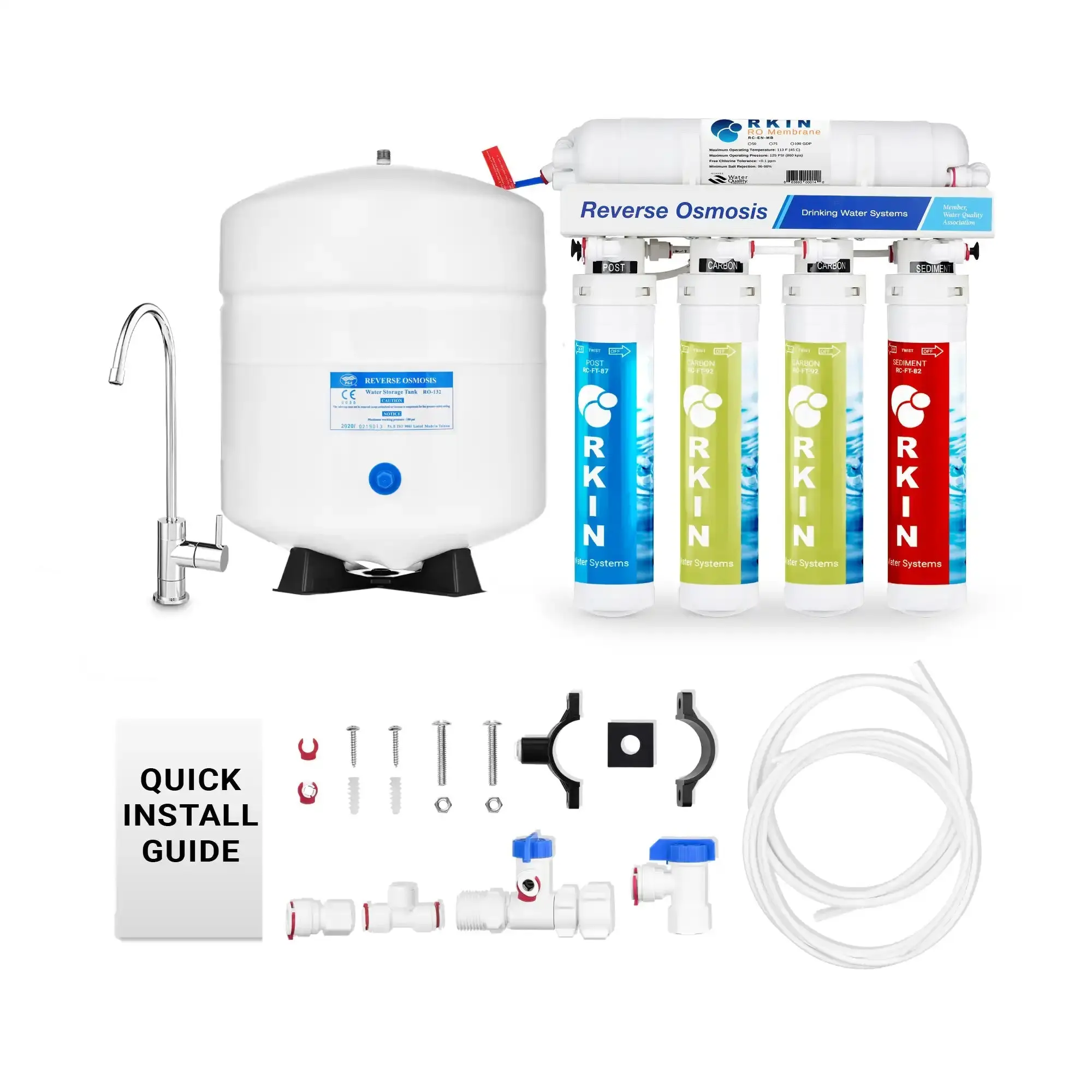 Flash Undersink Reverse Osmosis System with Chrome Lead-Free Faucet Flash Undersink Reverse Osmosis System with Chrome Lead-Free Faucet