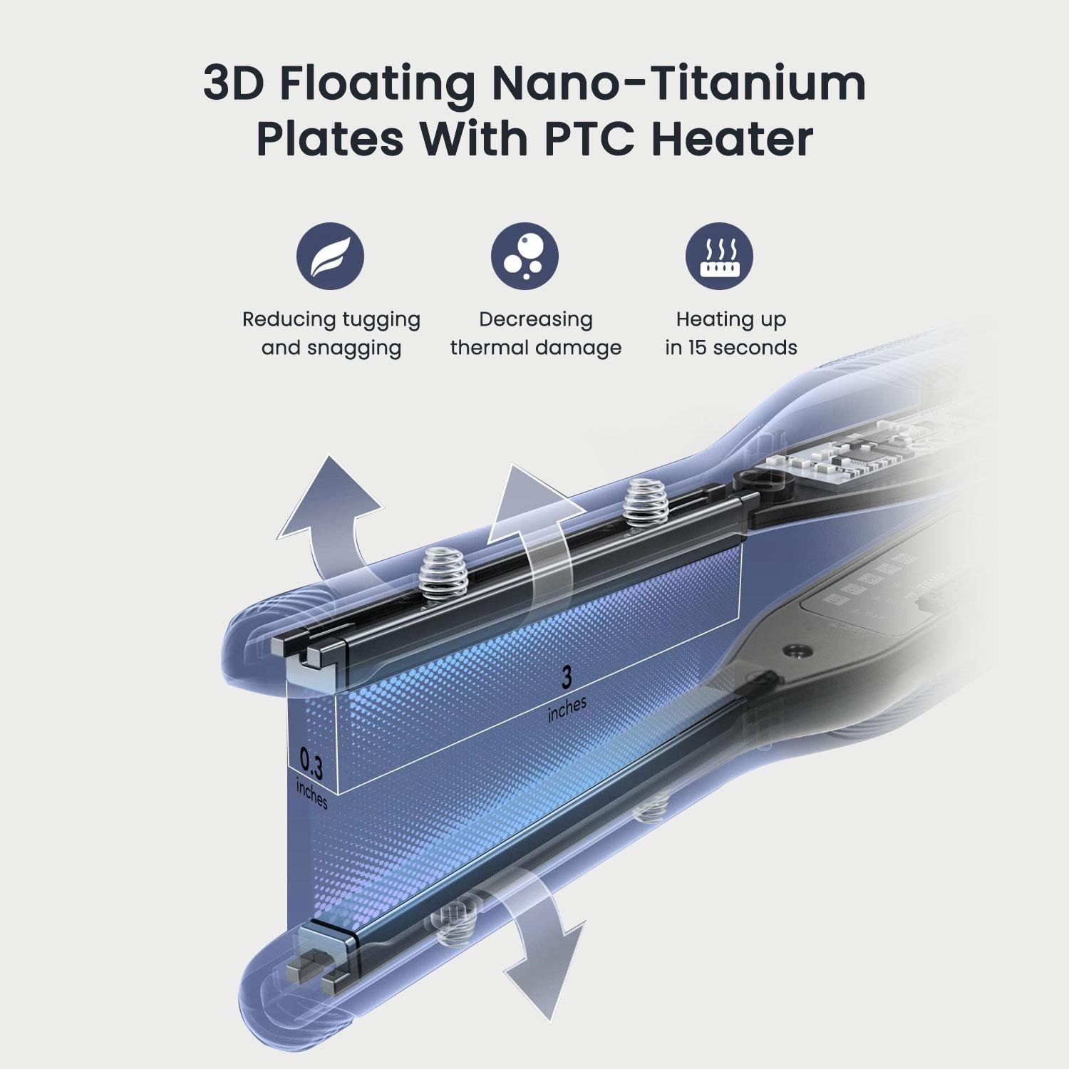 PRO Hair Duo 0.3" Titanium Mini 2-in-1 Flat Iron & hair styling tools curling irons Travel-Small Pixie Cuts & Frizz Cordless Straightener Straightening Comb Heatless Curler straightener PRO Hair Duo 0.3" Titanium Mini 2-in-1 Flat Iron & hair styling tools curling irons Travel-Small Pixie Cuts & Frizz Cordless Straightener Straightening Comb Heatless Curler straightener