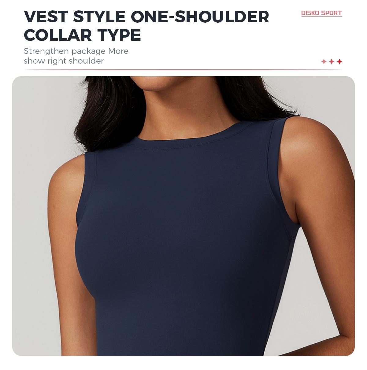 YEOREO Women's Tennis Skirt Sleeveless Yoga Golf Sports Skirt with Ruffle Side Slits Gym Skirt Built-in Shorts Athletic Skort