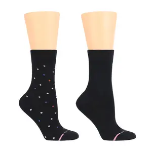 Multidots | Diabetic Half-Cushion Socks For Women