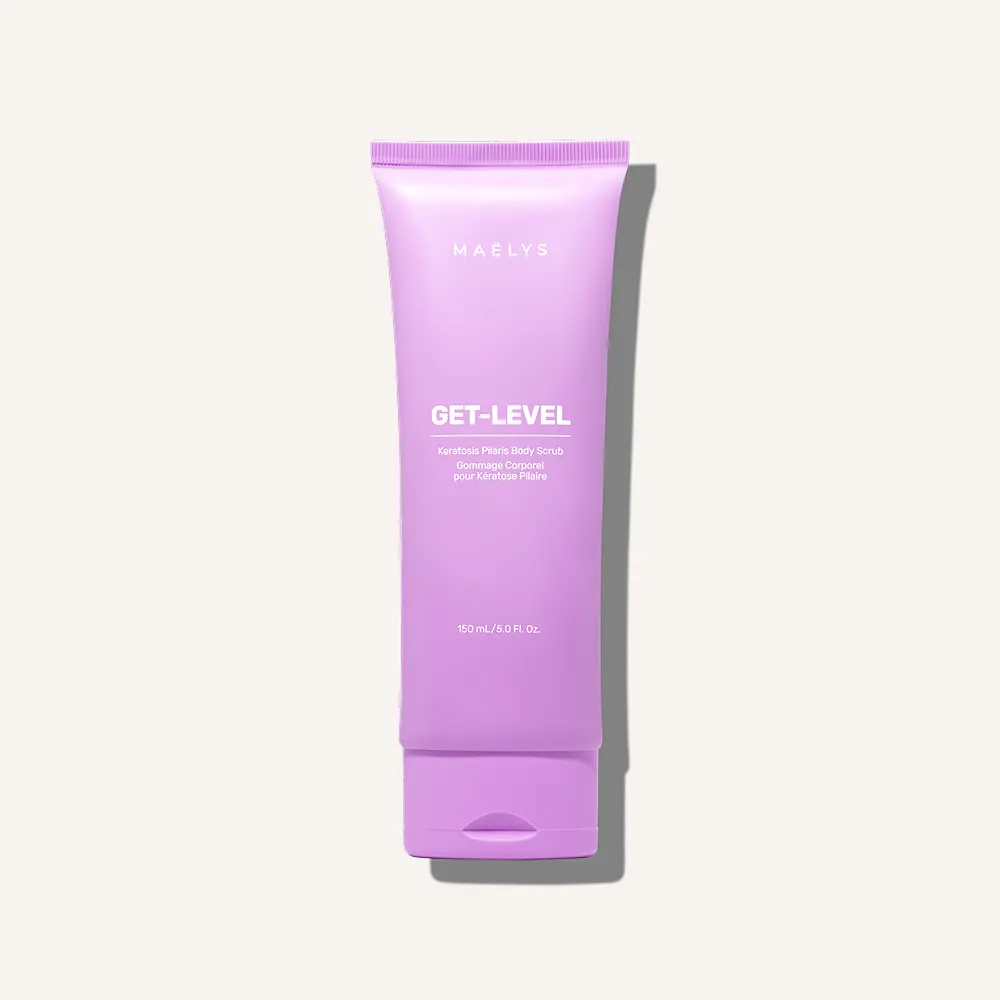 MAËLYS GET-LEVEL Clinically Proven Keratosis Pilaris Body Scrub - With Glycolic & Lactic Acid Body Care Aha