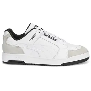 PUMA Mens Slipstream Lo Retro Lace Up Sneakers Shoes Casual - White
