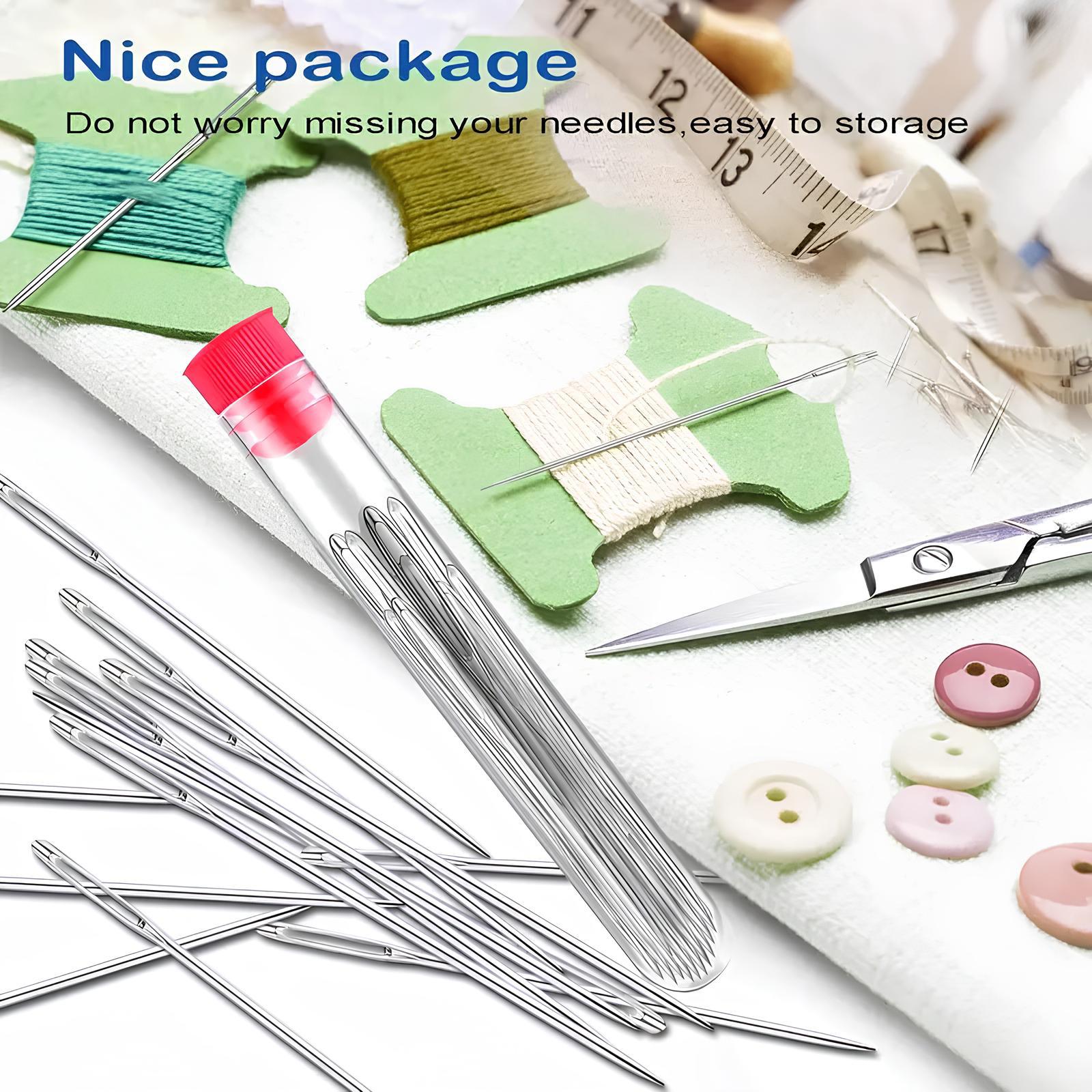 Sewing Kit, Stainless Steel Needles for Hand Sewing, 36 Piece Sewings Kit with Steels Needles with Big Eye, Sewing Needles Kit for DIY Sewings hand sewing needles, threaders, thimbles, and more, it’s the ideal kit for beginners and experts alike Sewing Kit, Stainless Steel Needles for Hand Sewing, 36 Piece Sewings Kit with Steels Needles with Big Eye, Sewing Needles Kit for DIY Sewings hand sewing needles, threaders, thimbles, and more, it’s the ideal kit for beginners and experts alike