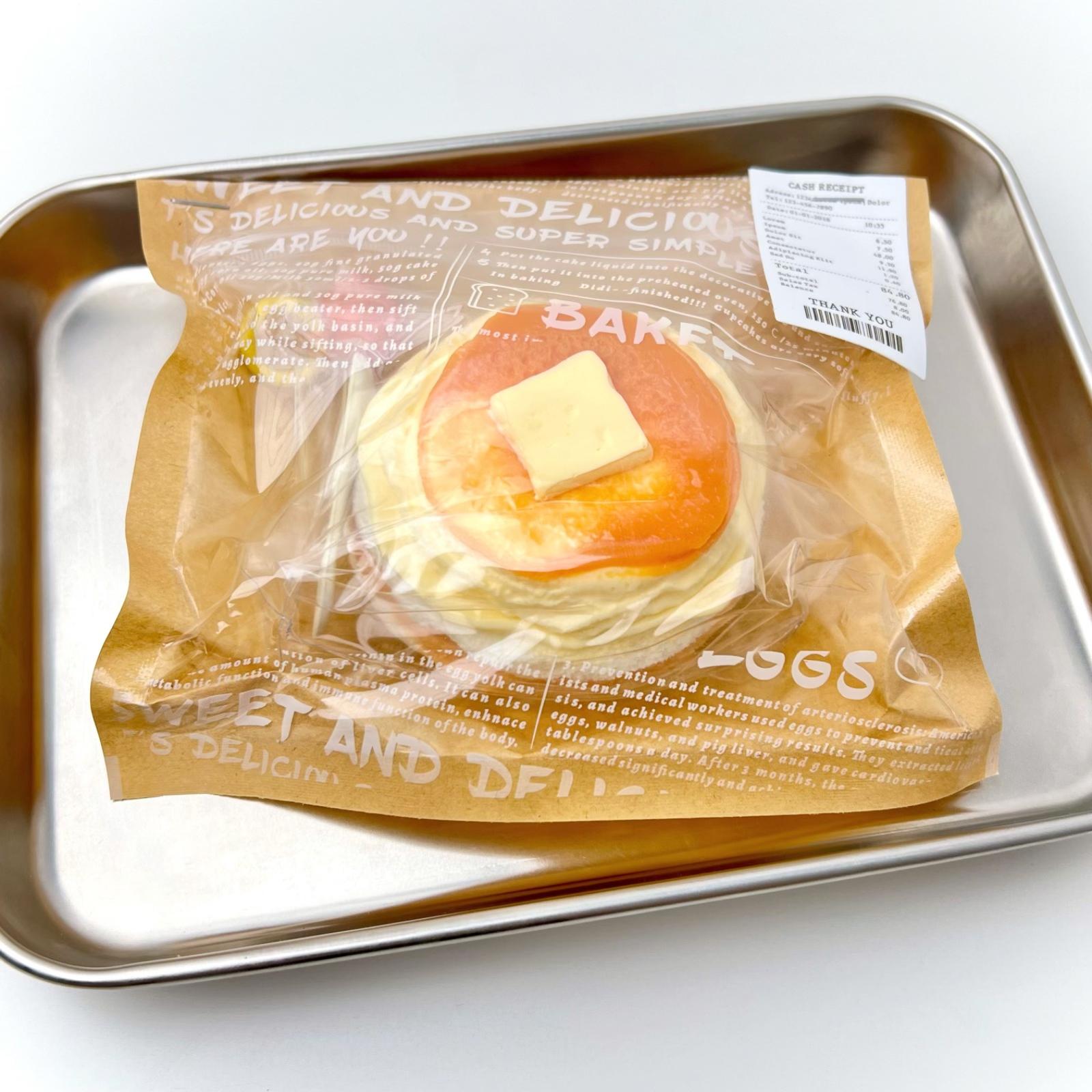 【Buy 3 get 1 free】Cheesy Biscuit Pancaketaba squishy slime squishies tabba squishies kidstoysFood-Grade Silicone Slow-Rising Rebound Squishy Fidget Toys for Stress Relief - Soft Squeeze Toys with Thick Creamy Slime Texture, Handmade Non-Toxic Sensory Toys