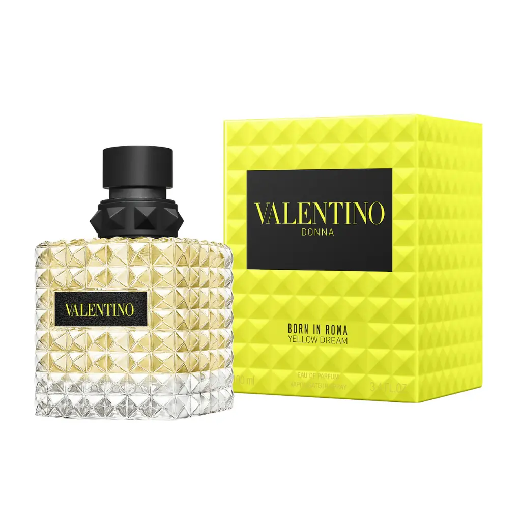 Valentino Donna Born In Roma Yellow Dream for Women Eau de Parfum Spray, 3.4 Ounce