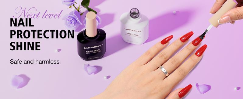 LadyMisty 72W UV LED Nail Lamp Light Dryer for Nails Gel Polish with 18 Beads 3 Timer Setting & LCD Touch Display Screen, Auto Sensor, Professional Nails, White/Pink