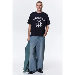 H&M Loose Fit Printed T-shirt