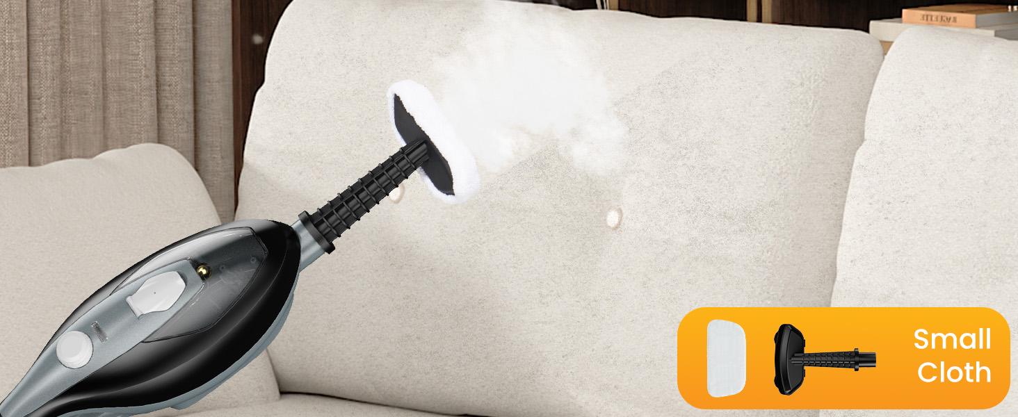 10-in-1 Steam Mop, 1550W Detachable Handheld Steam Cleaner for Floor Cleaning, 16FT Cord, 2 Washable Pads, Multi-Purpose Floor Steamer for Hardwood, Carpet, Tile, Grout, Windows 10-in-1 Steam Mop, 1550W Detachable Handheld Steam Cleaner for Floor Cleaning, 16FT Cord, 2 Washable Pads, Multi-Purpose Floor Steamer for Hardwood, Carpet, Tile, Grout, Windows