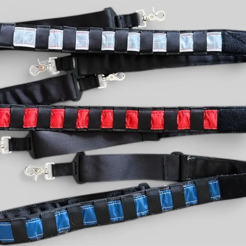 Custom Firefighter Radio Strap – Adjustable Padded Nylon, MOLLE, Durable & Machine Washable Tactical Holster for Firefighter, EMT, Paramedic Menswear Outerwear