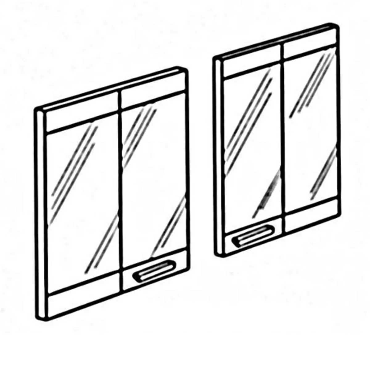 212 MAIN 42-In Black Outdoor Bifold Glass Door, Ideal for Home Improvement & Building Supplies (Bifold Doors for Exterior Use)