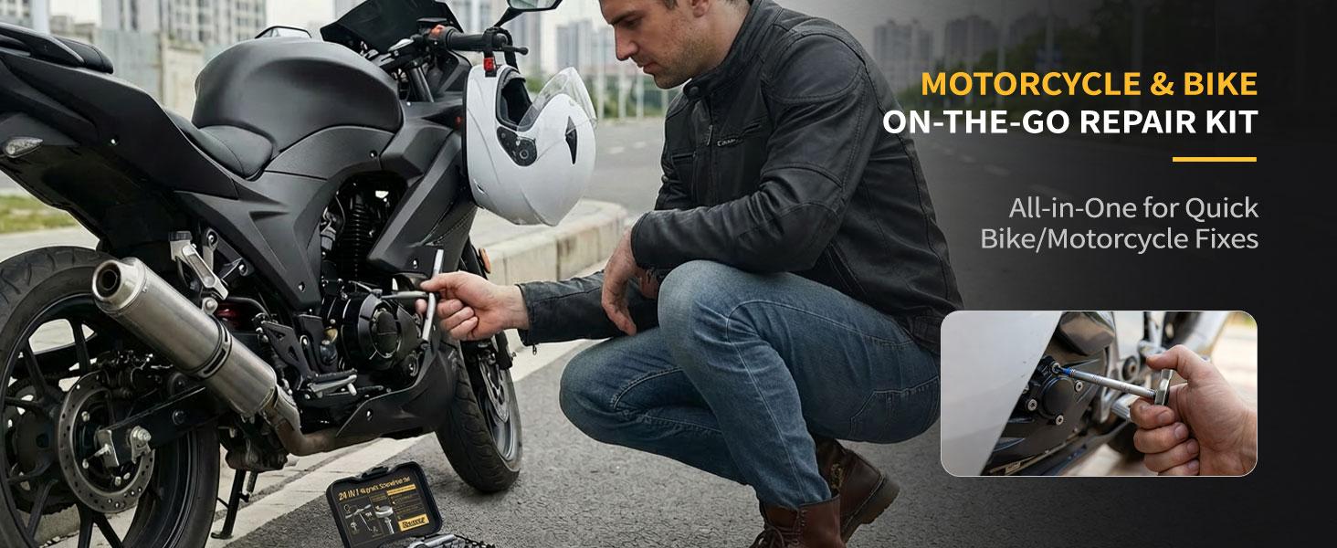 24 in 1 Magnetic Ratchet Screwdriver Set,Multi Bit Ratcheting Screw Driver kit,Precision Precision Screwdriver Case,Portable Compact Tool Kit for Home Repairs, Electronics,Furniture,Bicycle