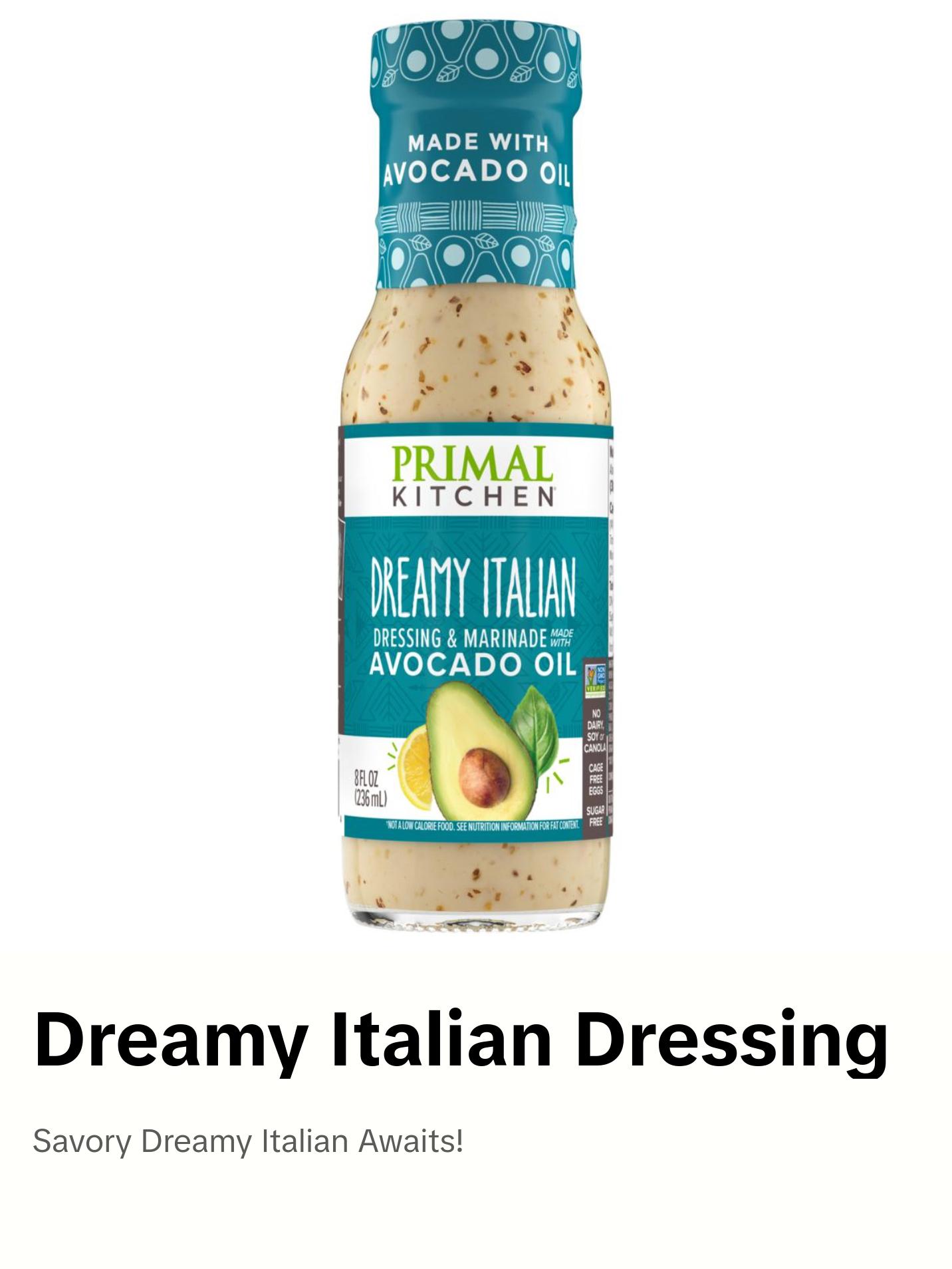 Dreamy Italian Dressing