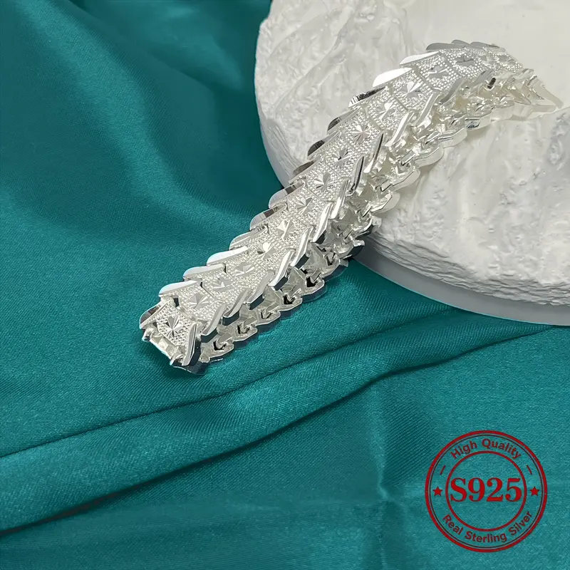 Unisex Silver-Plated Copper 12mm Coin-Shape Wide Bangle Bracelets - Allergy-Proof, Comfortable, Simple Style Pairs with Any Outfit Costume Jewelry - Ideal for Daily & Party Wear, Gifting Option with Healing Properties