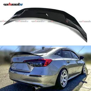 For 2022-2025 Honda Civic 4-Door Sedan | Duckbill Style High Kick Trunk Spoiler Rear Wing | Premium Exterior Mod Accessory  #ValentinesGift  #HondaCivicSpoiler #DuckbillWing