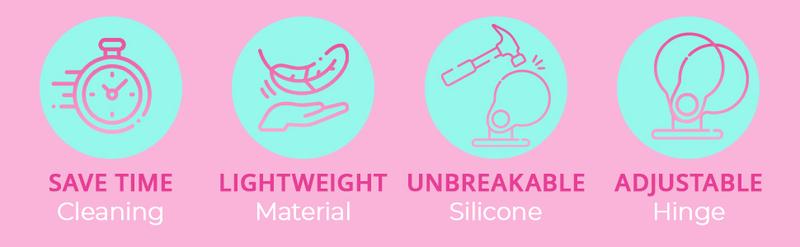 Tweexy Hinge Untippable Vinyl Weeding Scrap Collector |Anti-Spill Airlock Suction Weeding Vinyl | HTV Crafting Adhesive Paper Sheet Holder |