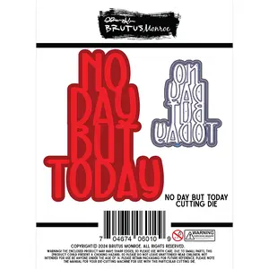 No Day But Today | Cutting Die