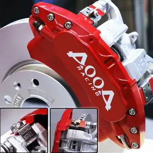 AOOA Racing Caliper Covers Aluminum Brake Caliper Covers Fit for Ford Bronco（Sport）（front and rear）