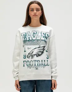 THE WILD COLLECTIVE Philadelphia Eagles Womens Crewneck Sweatshirt