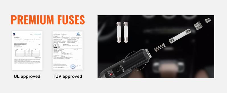 VEVOR 12 in 1 Electric Car Jack Set,  Max 5 Ton/11023 LBS Hydraulic Jack with Electric Impact Wrench, Built-in Inflatable Pump and LED Light, Portable Car Lift for SUV MPV Sedan Truck Change Tires Garage Repair VEVOR Super Brand Day