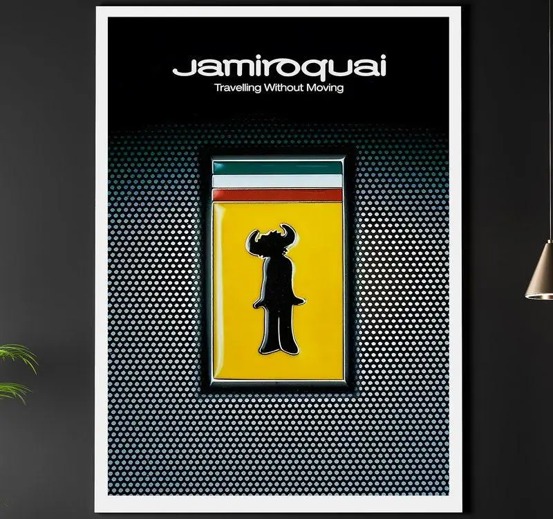 Jamiroquai Poster: Cosmic Girl, Funk, Jazz Art Print (Digital Download A3/A4)