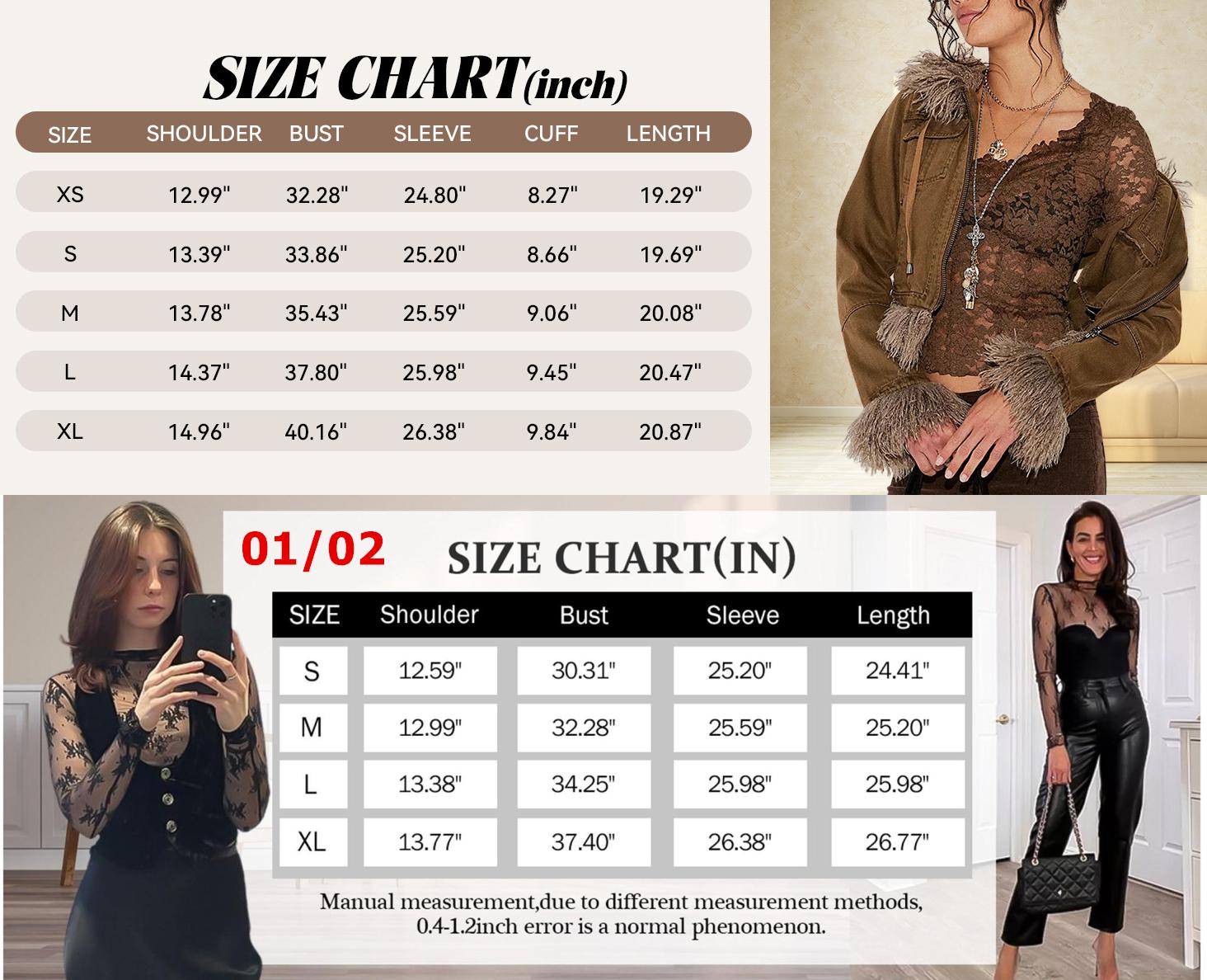 WoodBerry Lace Sheer Floral Top for Women Long Sleeve Elegant Scoop Neck Shirts Fitted Blouse with Scalloped Trim Outfits for Layering