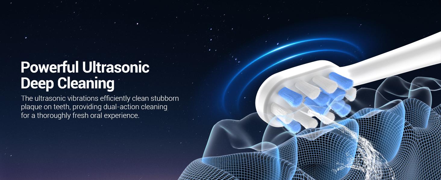 Portable Detachable Electric Toothbrush with Water Flosser, Washing & Care 2-in-1, Wireless Water Flosser Tooth Cleaning Kit 2.0, Combo IPX7 Waterproof Rechargeable Oral Irrigator, Suitable for Family Travel, Oral Health Gift Recommendation