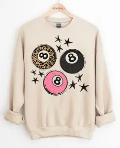 Star 8 Balls Graphic Top