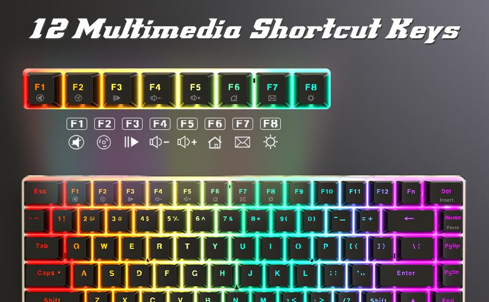 Wired Gaming Keyboard and Mouse with Mousepad,82 Keys LED Backlit Mechanical Keyboard,RGB Gaming Mouse with 12000 DPI,Green Mousepad for PC Mac