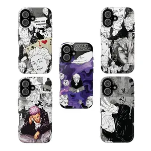 Gravitiq, Hakari Kinji Collage Jujutsu Kaisen Anime Phone Case, Magnetic MagSafe Case For iPhone 11 To 17 Pro Max, Shockproof Tough  Cover, Anti Scratch Armor Case, Anime Fan Gift