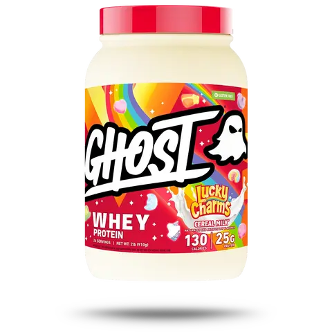 GHOST Whey Protein Powder - Tub, 25G of Protein - Flavored Isolate, Concentrate & Hydrolyzed Whey Protein Blend - Post Workout Fitness Supplement Dietary Healthcare