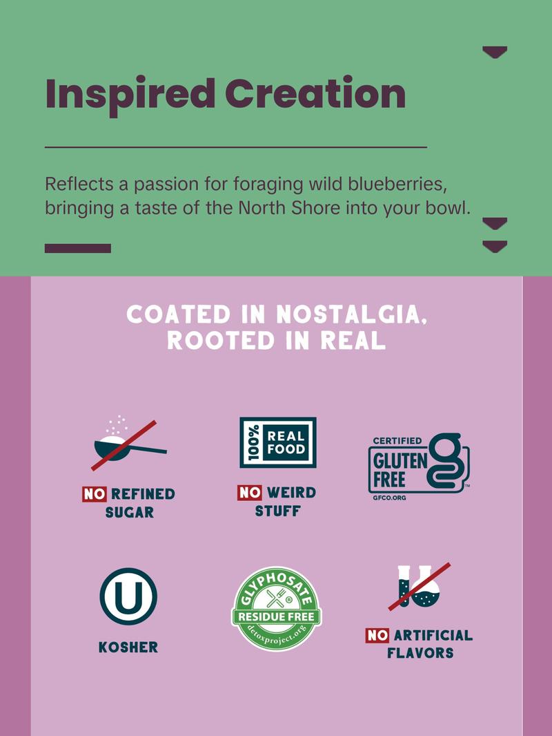 Wild & Free Blueberry Chia Muesli, 12oz