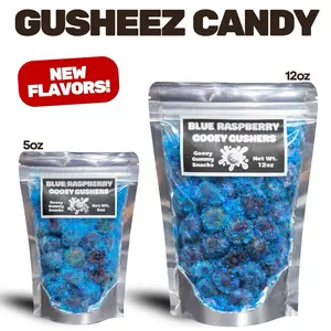 Gusheeze Sour Candy- Astro Freeze Treats- Pick Flavor & Size- Gushing Liquid Center- Chewy Fruit Snack
