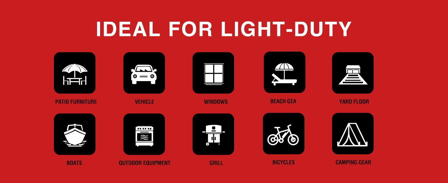 PowerSmart Electric Pressure Washer PS2020 1850 PSI 1.8 GPM with Spray Gun Foam Cannon & High Pressure Hose Portable Red Black, PS2020