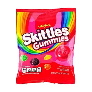 Skittles Original Assorted Fruit Flavors Chewy Candy, 164.4g (5.8 oz) Fun Size Bulk Pack for Parties & Sharing