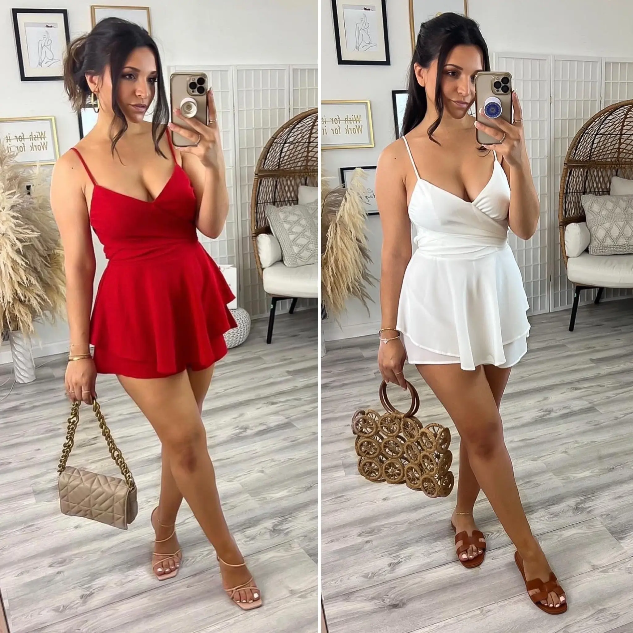 Babydoll Romper (2 colors)