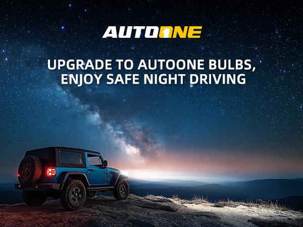 AUTOONE H13/9008  LED Headlight High Low Beam Bulb 35000LM 900% Brighter with Turbofan for 6000K Xenon White Non-polarity Canbus Ready Plug and Play Pack of 2