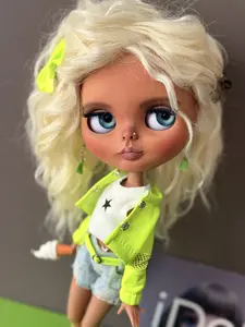 OOAK Custom Fashion Doll Handmade Art Doll by iDoll | Collectible Designer Doll | Unique One of a Kind Gift