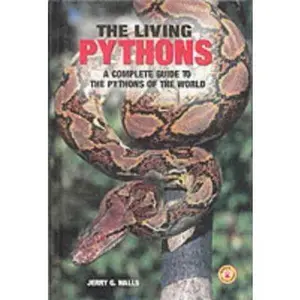 USED-Living Pythons by Jerry G. Walls (Hardcover)