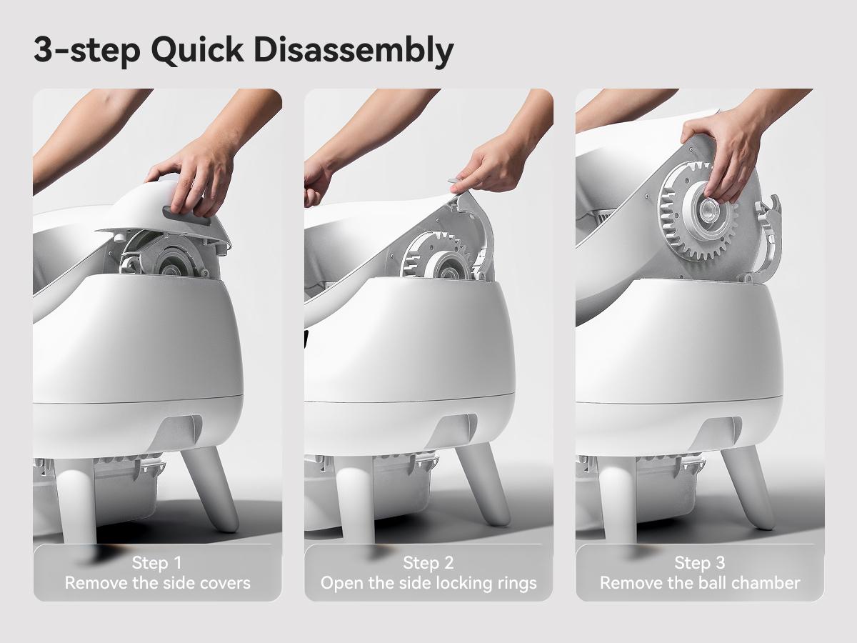 CATLINK Automatic Self - Cleaning Cat Litter Box Scooper Open-X | Ultra-Quiet Operation, App Control, 12L Large Waste Bin, Smart Litter Level Monitoring, Multi-Safety Anti-Pinch Design, Compatible with All Cat Litter, Odor Control, Easy Setup CATLINK Automatic Self - Cleaning Cat Litter Box Scooper Open-X | Ultra-Quiet Operation, App Control, 12L Large Waste Bin, Smart Litter Level Monitoring, Multi-Safety Anti-Pinch Design, Compatible with All Cat Litter, Odor Control, Easy Setup