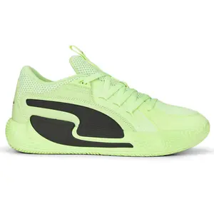 PUMA Mens Court Rider Chaos Lace Up Basketball Sneakers Shoes - Green