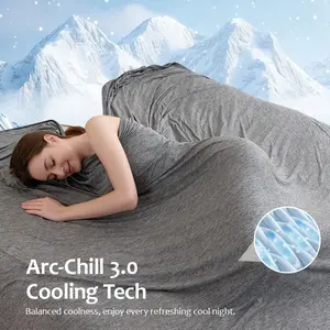 ORHOPUI Cooling Blanket for Hot Sleepers Lightweight Summer Cold Thin Blankets for Sleeping, Hot Flashes Night Sweats, Soft Blanket for Bed